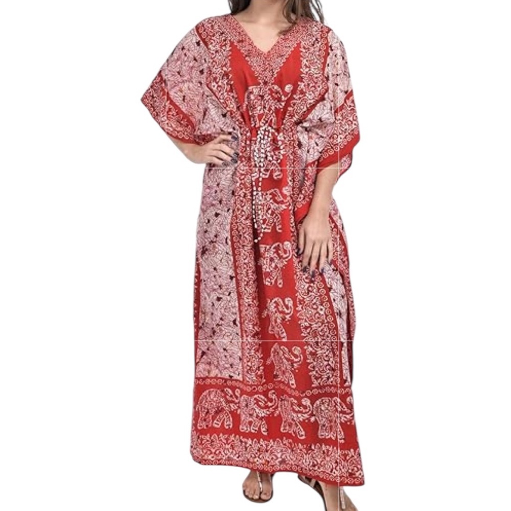 Anandas Collection Caftan/Swim Coverup-NWT
